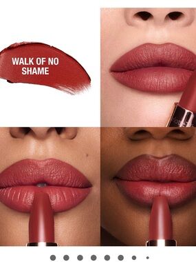 Walk of No Shame Charlotte Tilbury lipstick matte revolution